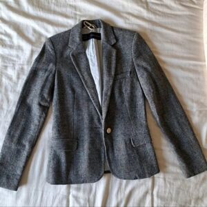 Zara Basic Striped Blazer